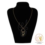 گردنبند طلا - طرح هندسی