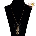 گردنبند طلا - طرح هندسی