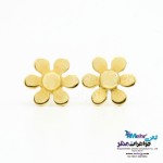 گوشواره طلا - طرح گل یاسمن