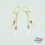 گوشواره طلا - طرح فندی