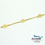 دستبند طلا - طرح درخت زندگی