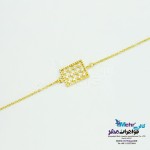 دستبند طلا - طرح هندسی