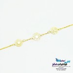 دستبند طلا - طرح شمسه