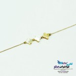 دستبند طلا و سنگ - طرح ون‌کلیف