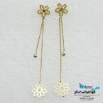 گوشواره طلا - طرح گل‌ها