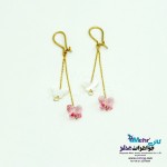 گوشواره طلا - طرح پروانه