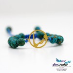 دستبند اسم طلا و سنگ - طرح درسا