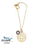 آویز ساعت طلا - طرح اسلیمی