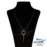 گردنبند طلا - طرح برف