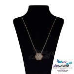 گردنبند طلا - طرح گل