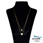 گردنبند طلا - طرح هندسی
