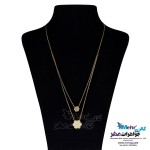 گردنبند طلا - طرح گل