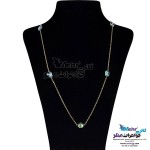 گردنبند رولباسی طلا - سنگ‌های سواروسکی