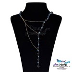 گردنبند طلا و سنگ - صدف و دلربا