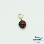 آویز طلا - چند کاربرده - سنگ چشم ببر