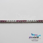دستبند طلا - طرح تنیسی