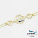 دستبند طلا - طرح تاج