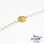 دستبند طلا و سنگ - ماه تولد مهر