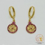 گوشواره طلا - طرح انار