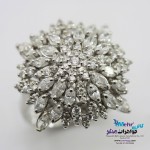 انگشتر طلا - طرح مارکیز