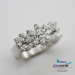 انگشتر طلا - طرح مارکیز