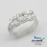 انگشتر طلا - طرح مارکیز