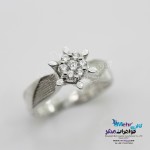 انگشتر طلا - طرح فلاور