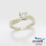 انگشتر طلا - طرح فلاور