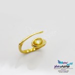 انگشتر طلا - طرح هندسی
