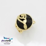 انگشتر طلا - سنگ انیکس