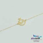 دستبند طلا - طرح انار