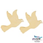 گوشواره طلا - طرح پرنده