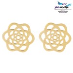 گوشواره طلا - طرح گل