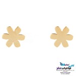 گوشواره طلا - طرح گل یاسمن