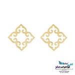گوشواره طلا - طرح اسلیمی