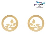 گوشواره طلا - طرح برگ