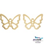 گوشواره طلا - طرح پروانه