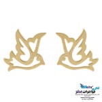 گوشواره طلا - طرح پرنده