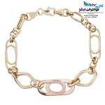 دستبند طلا - طرح هندسی