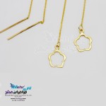 گوشواره طلا - طرح گل
