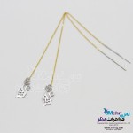 گوشواره طلا - طرح گربه‌ی اشرافی