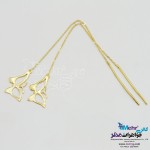 گوشواره طلا - طرح پروانه