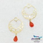 گوشواره طلا - طرح اسلیمی