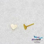 گوشواره طلا - طرح قلب