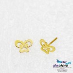 گوشواره طلا - طرح پروانه