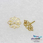 گوشواره طلا - طرح اسلیمی