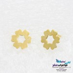 گوشواره طلا - طرح گل