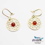 گوشواره طلا - طرح اسلیمی