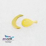 گوشواره طلا - طرح ماه و ماهی