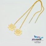 گوشواره طلا - طرح سکان کشتی